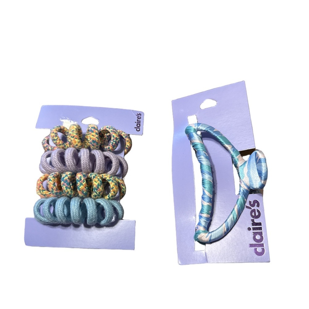Claire's Vibrant Hair Accessory Collection